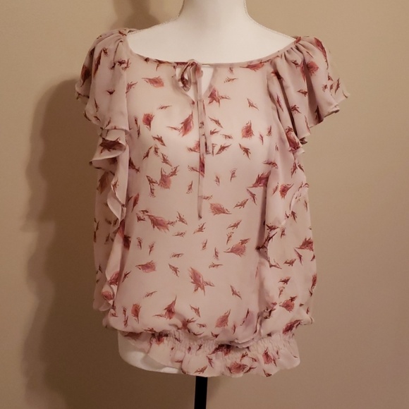 a.n.a Tops - A.N.A. A New Approach Sheer Top XL